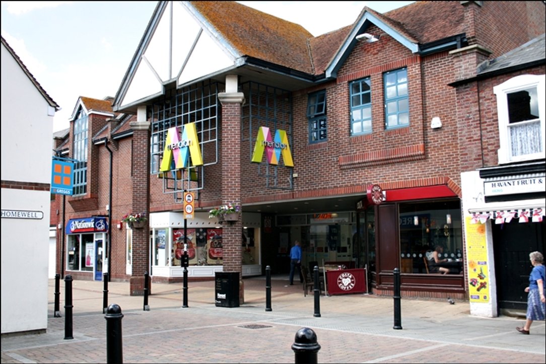 Havant's Town Centre. Havant is an area where Test Valley Digital help small local businesses with their websites.