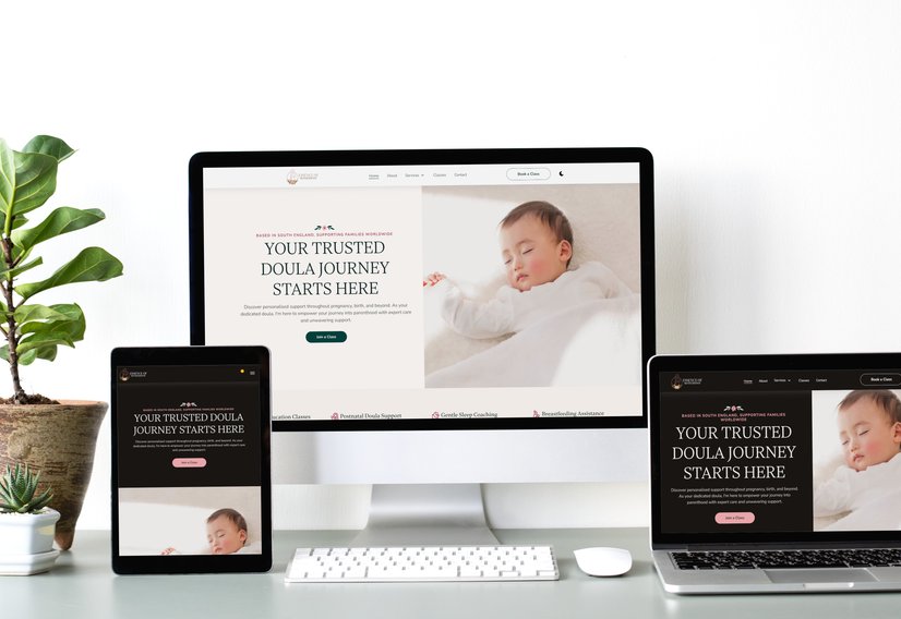Essence of Motherhood's website
