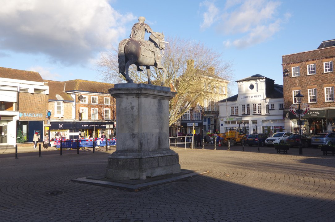 The Square, Petersfield. Petersfield is somewhere that Test Valley Digital help local businesses grow with bespoke websites, fully managed for them for no upfront fee.